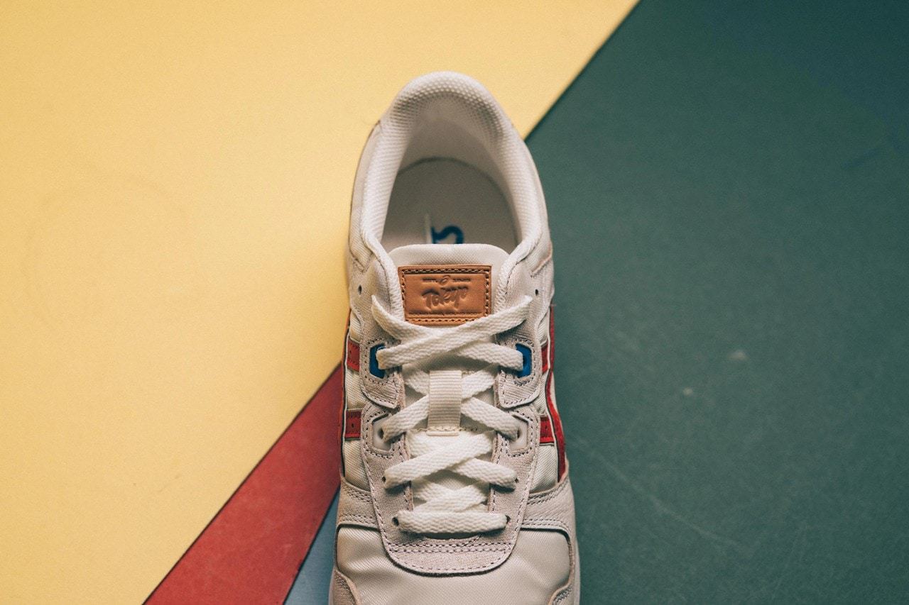 ASICS Lyte Classic Retro Tokyo Cream Red