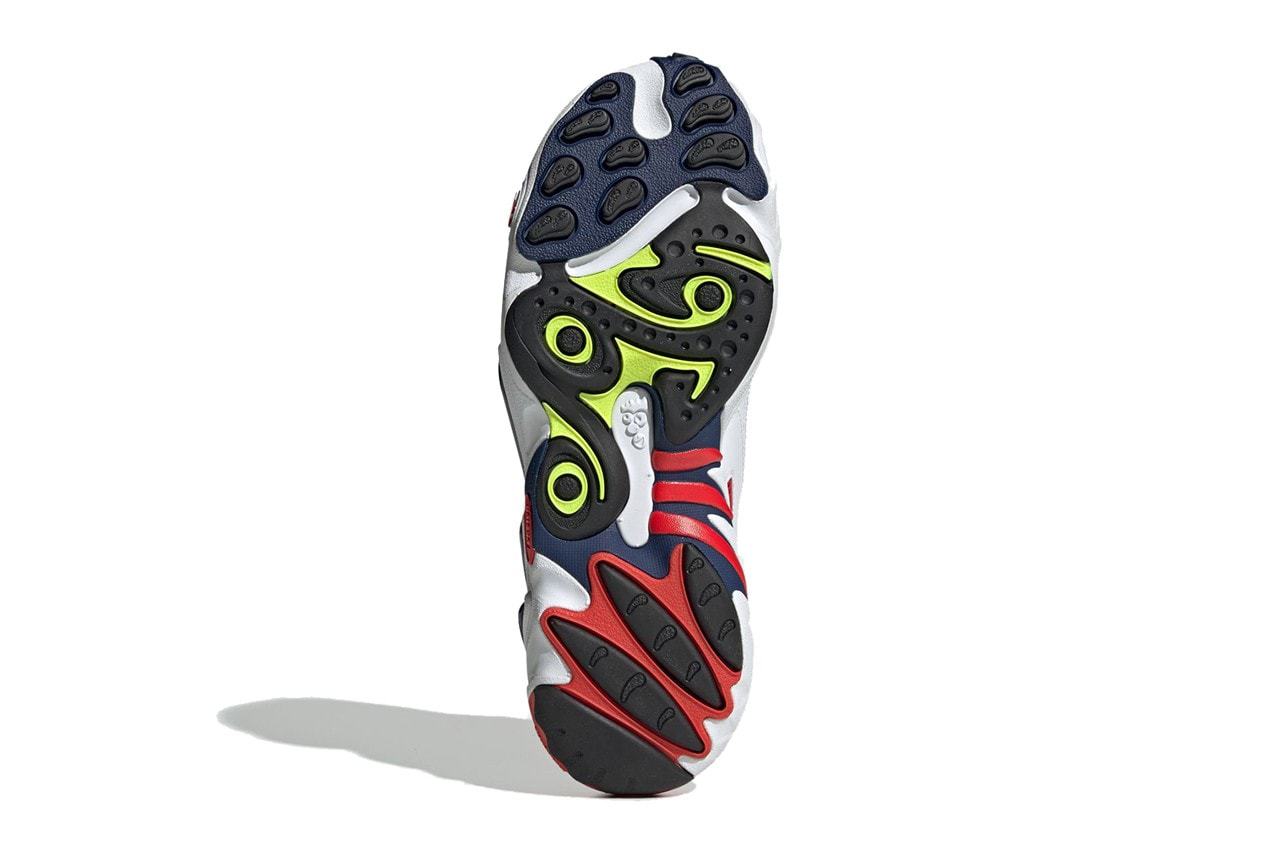 adidas Fyw 98 White Dark Blue Solar Yellow FV3910