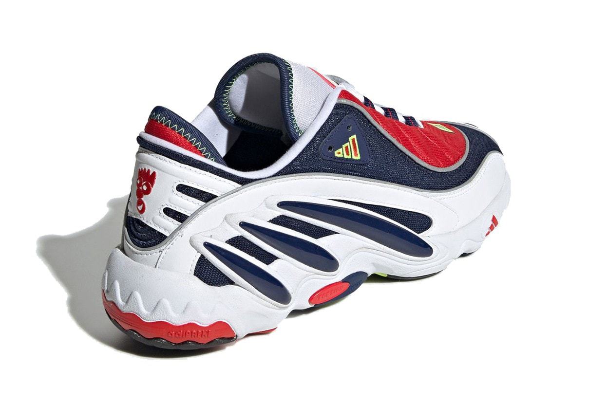 adidas Fyw 98 White Dark Blue Solar Yellow FV3910