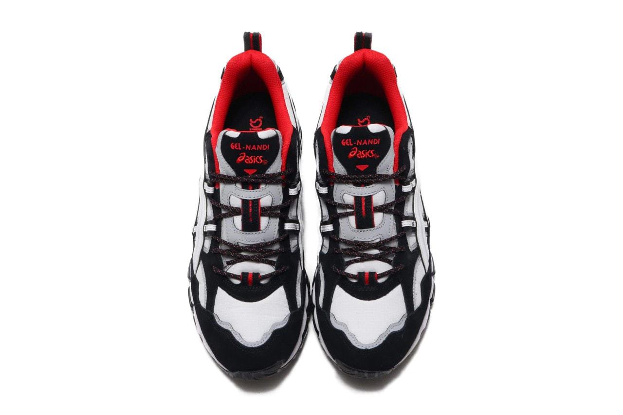 ASICS Gel Nandi 360 White Black 1021a190 100 Release