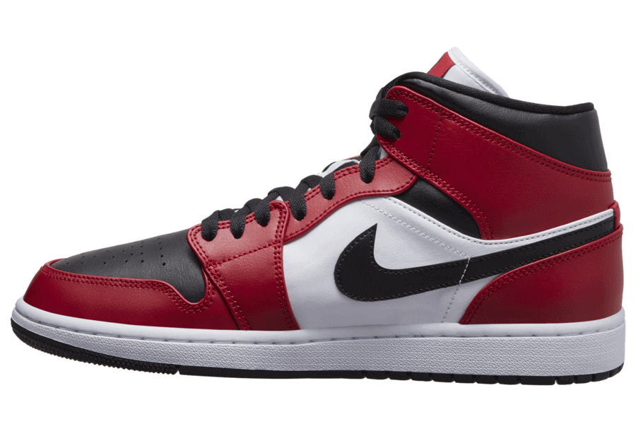 Air Jordan 1 Mid “Chicago Black Toe” Just Dropped