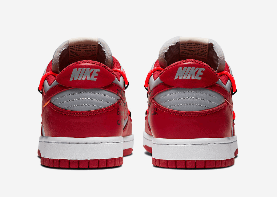Off-White x Nike Dunk Low "University Red"