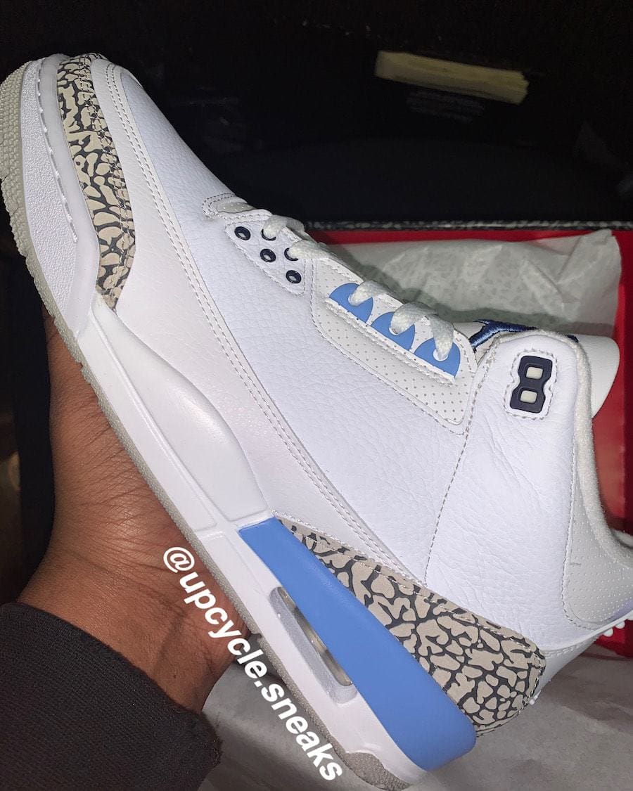 Air Jordan 3 Unc 2020