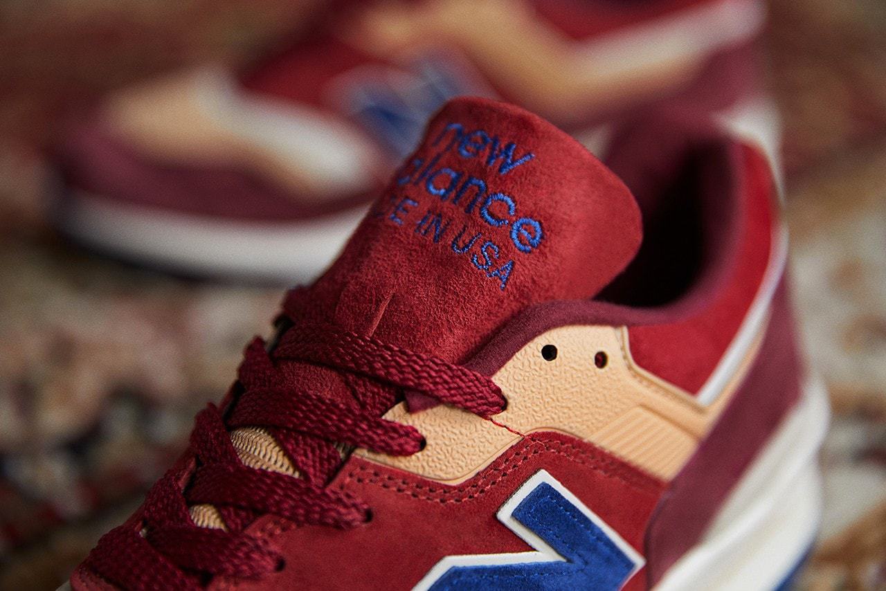 End Clothing New Balance 997 Persian Rug Rumba Red Made In Usa