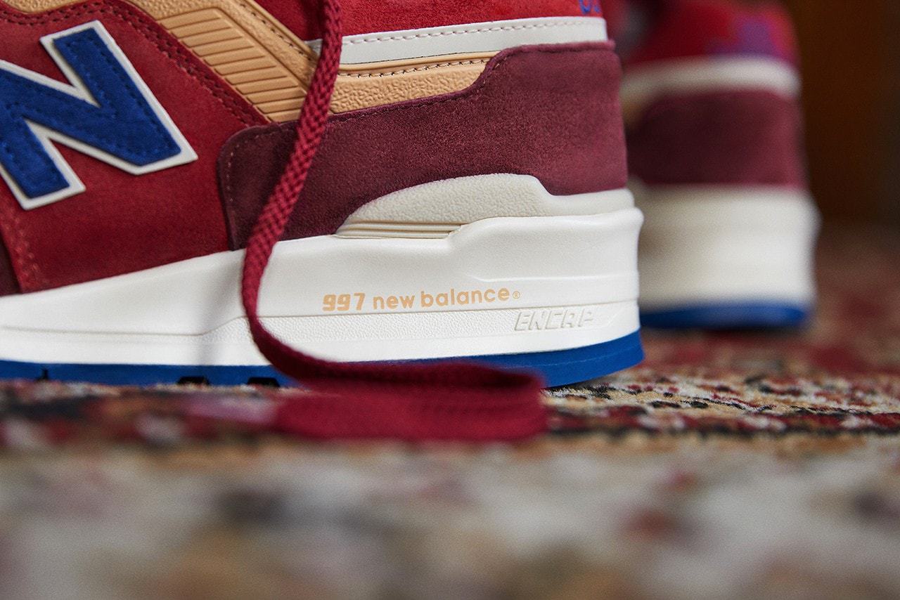 End Clothing New Balance 997 Persian Rug Rumba Red Made In Usa