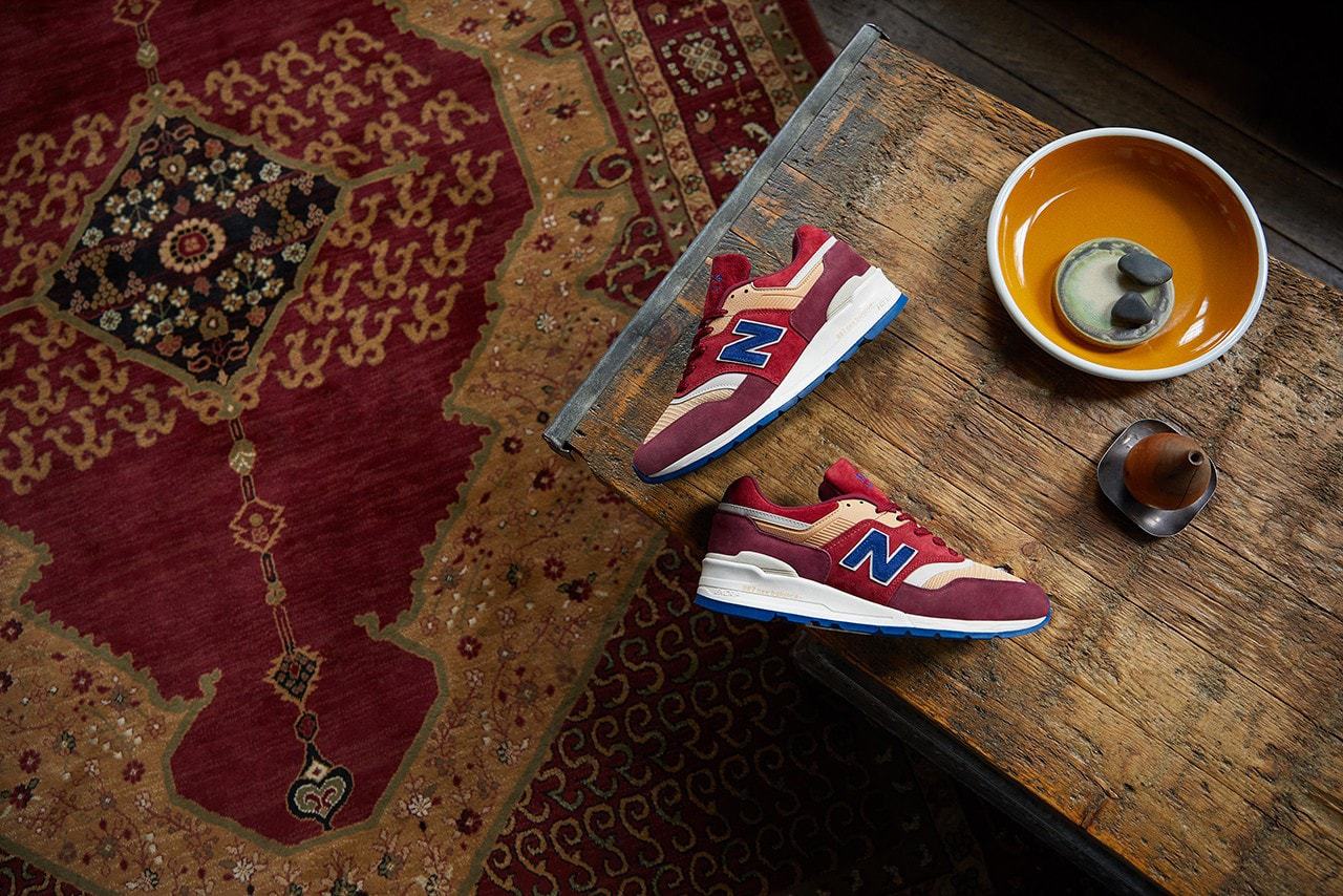 End Clothing New Balance 997 Persian Rug Rumba Red Made In Usa