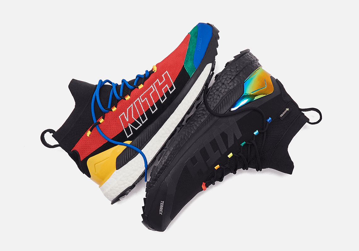 Official Images of the Kith x adidas TERREX Free Hiker