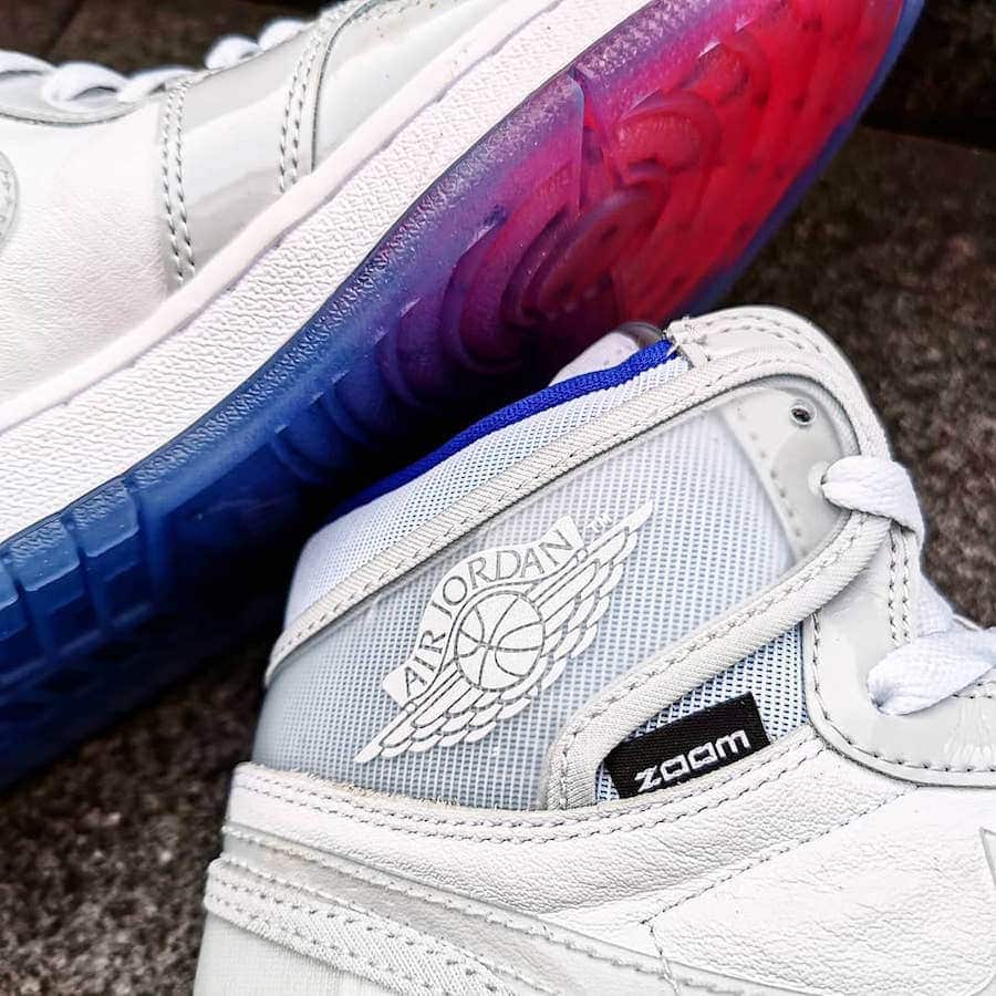 Air Jordan 1 High Zoom R2t White Racer Blue CK6637-104
