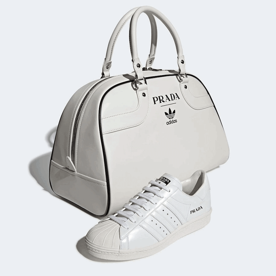 Prada for adidas Superstar and Handbag