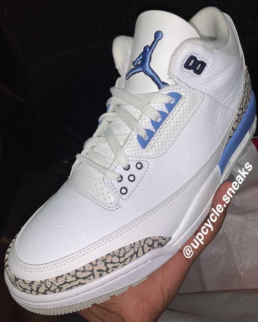 Air Jordan 3 Unc 2020
