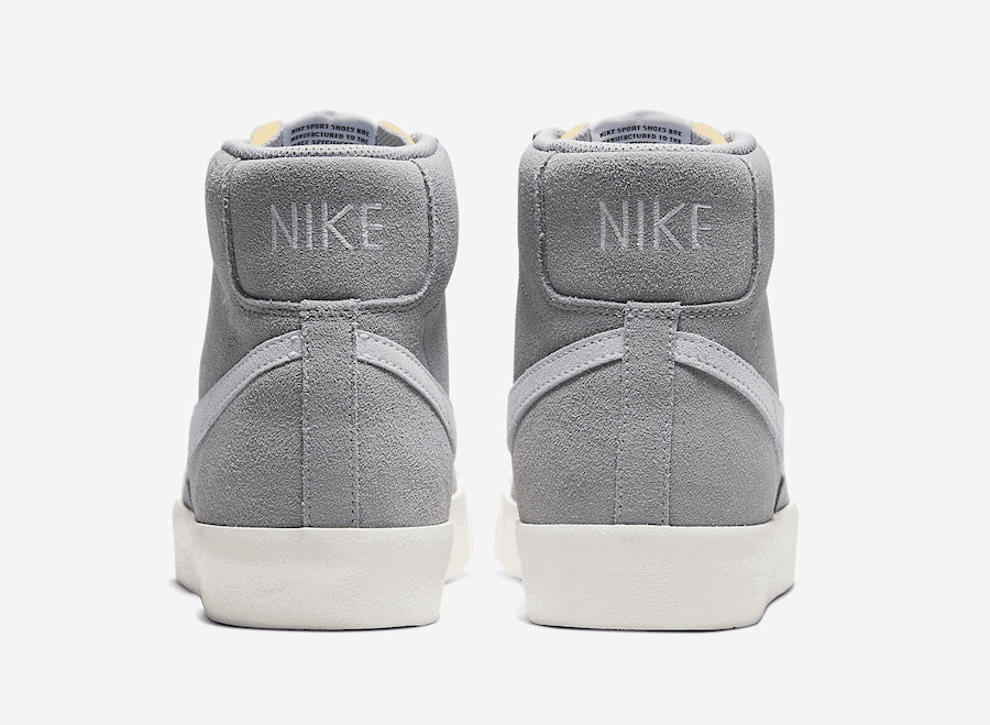 Wolf Grey Suede Dresses this Nike Blazer Mid ‘77