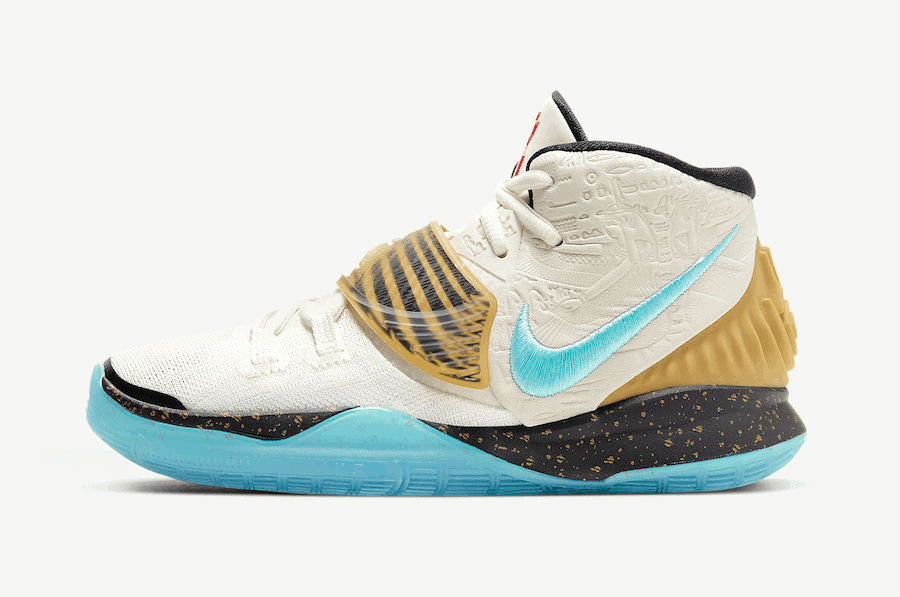 Official Images of the Concepts x Nike Kyrie 6 “Golden Mummy”