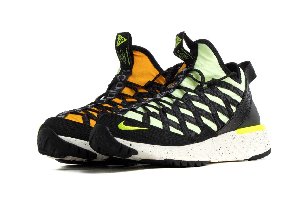 Nike Acg React Terra Gobe Volt University Gold Red Purple Colorblock