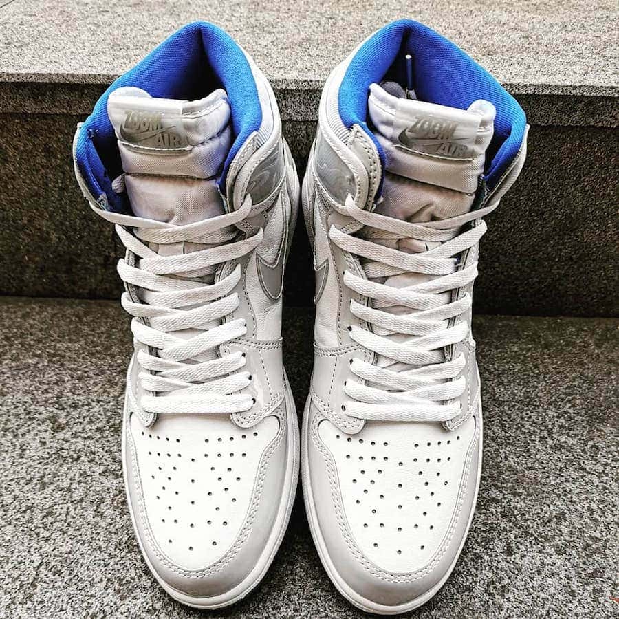 Air Jordan 1 High Zoom R2t White Racer Blue CK6637-104