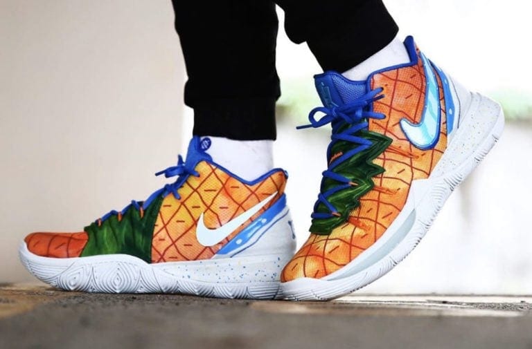 Spongebob x Nike Kyrie "pineapple House"