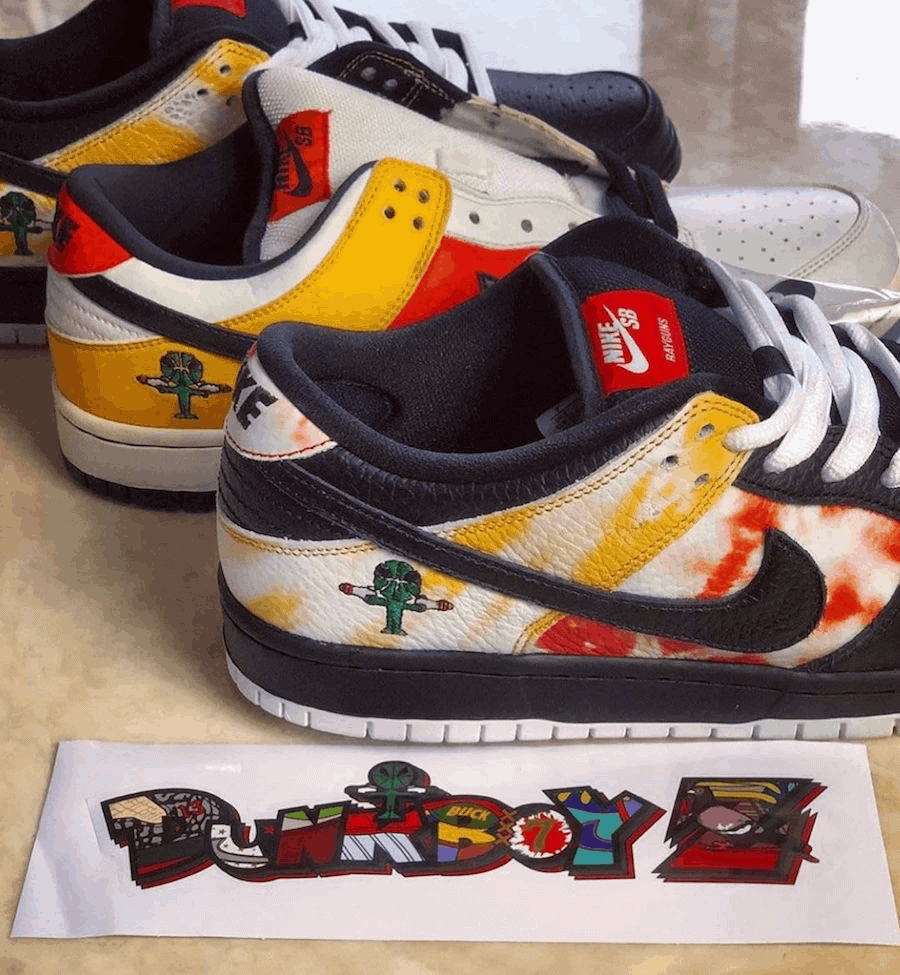 Nike SB Dunk Low "Raygun Tie-Dye" Pack