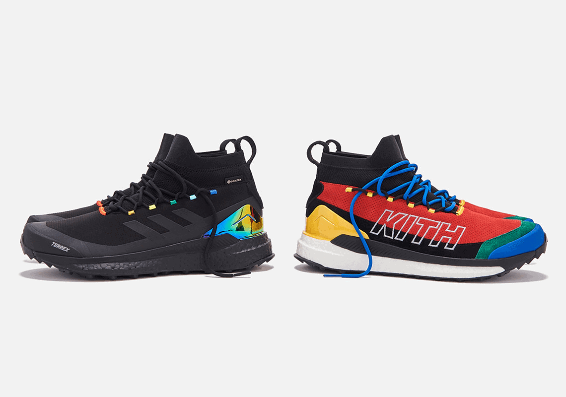 Official Images of the Kith x adidas TERREX Free Hiker
