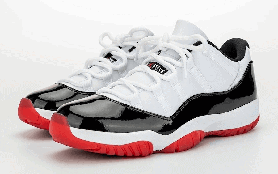 Official Images of the Air Jordan 11 Low "White Bred"