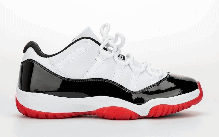 Official Images of the Air Jordan 11 Low "White Bred"