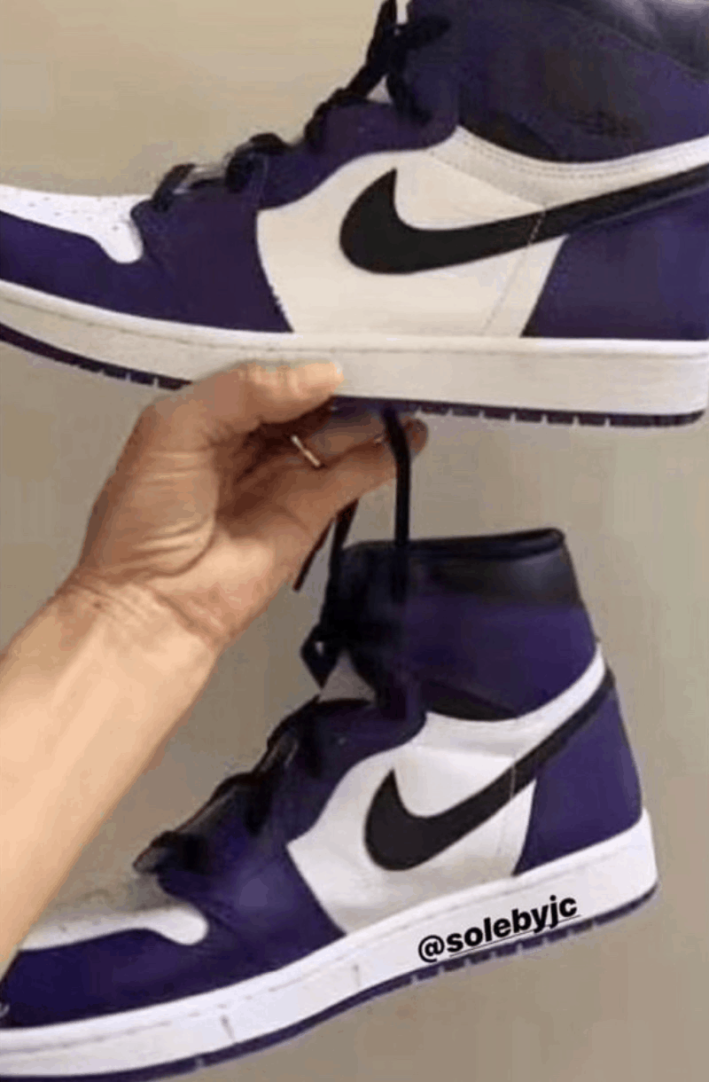 Air Jordan 1 Court Purple 2020