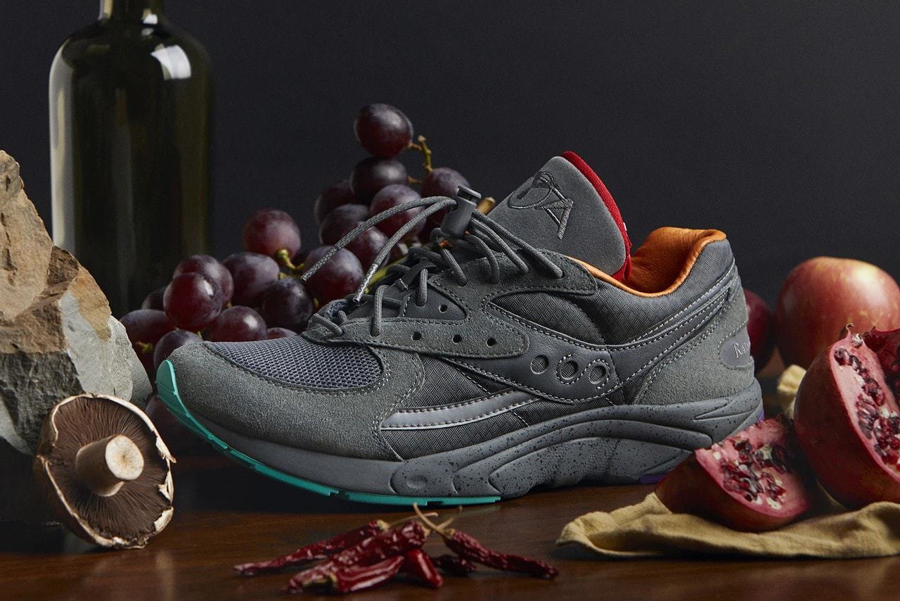 Raised By Wolves Saucony Aya Asphalt Jungle