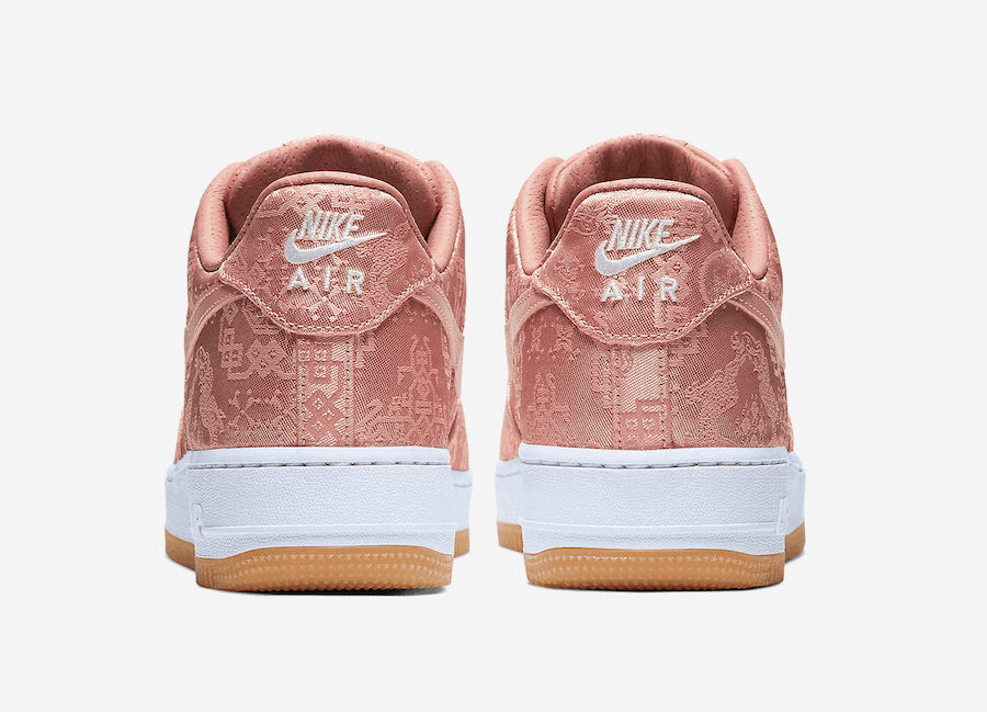 Official Images of the Clot x Nike Air Force 1 “Rose Gold”