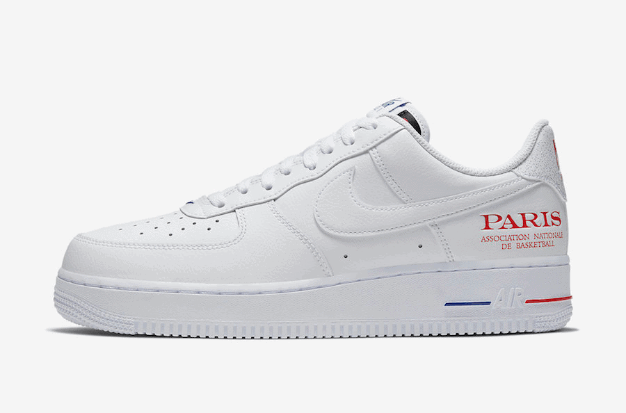 This Nike Air Force 1 Celebrates the NBA Playing in Paris