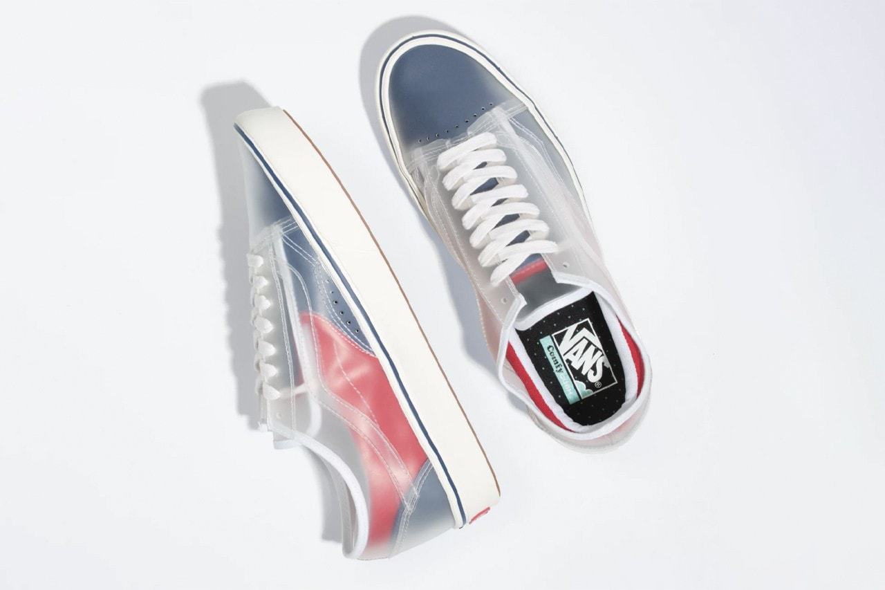 Vans Slip Skool Checkerboard Canvas True Navy Red Slip On Old Skool Hybrid