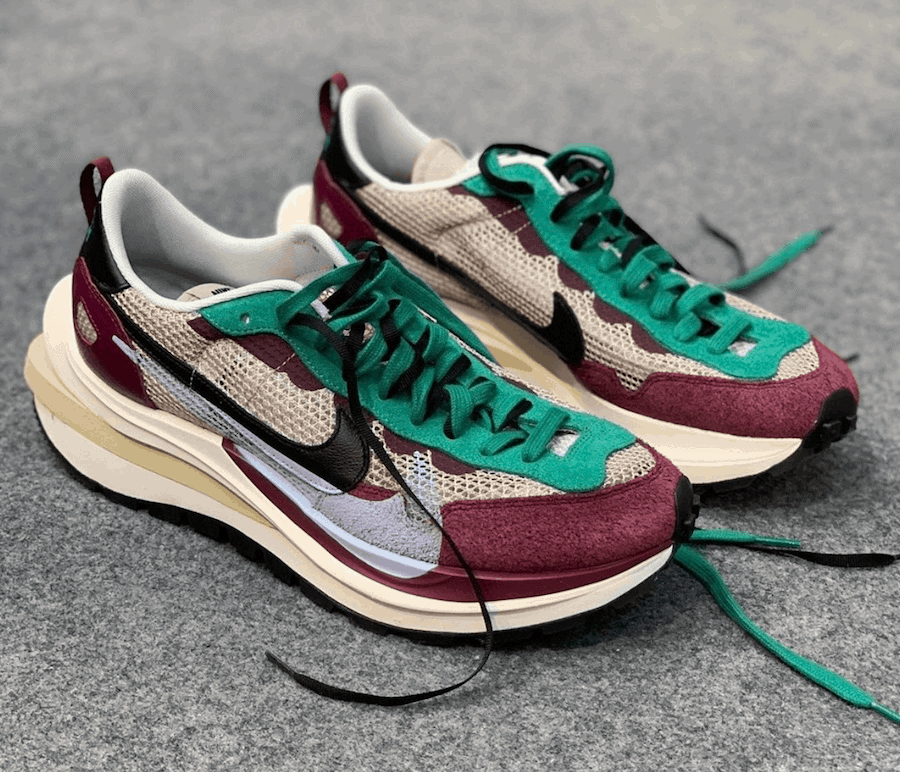 Sacai x Nike VaporWaffle “Villain Red” Official Images