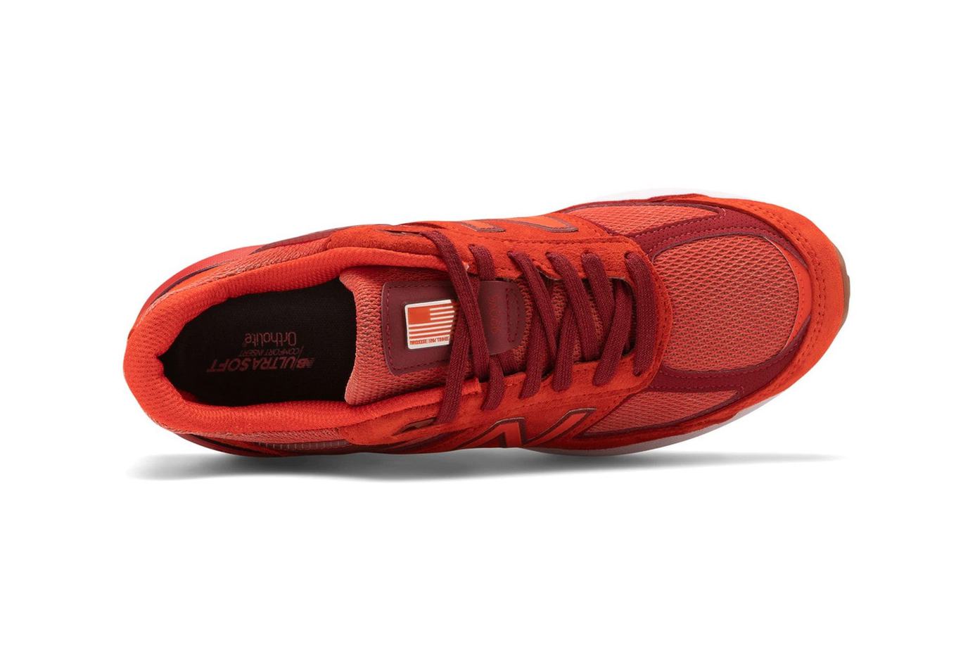New Balance Made In Us M990v5 28807 Molten Lava Fireball