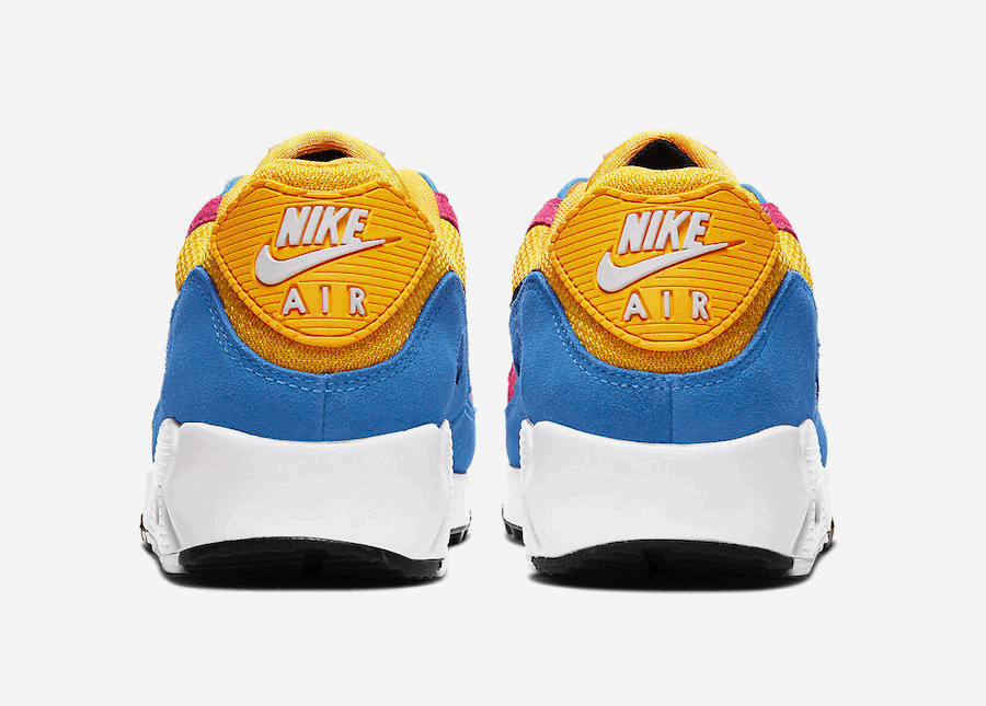 This Nike Air Max 90 Equipped with Colorful Suede
