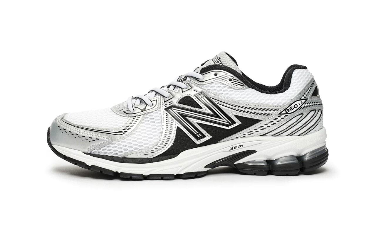 New Balance 860 V2 Grey Yellow Silver Black Release Information