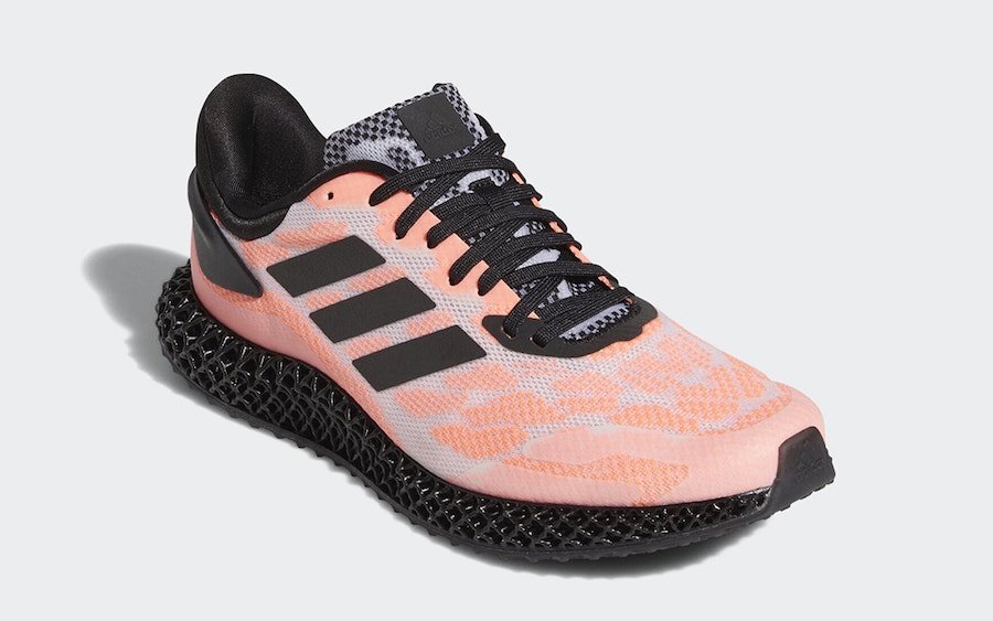 adidas 4d Run Black Coral FW6839