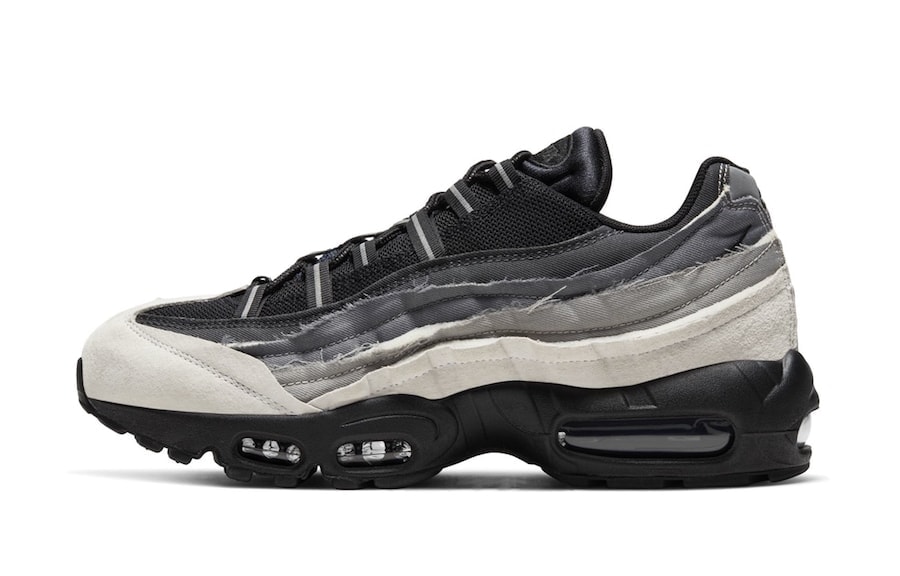 Comme Des Garcons Nike Air Max 95 Black Grey