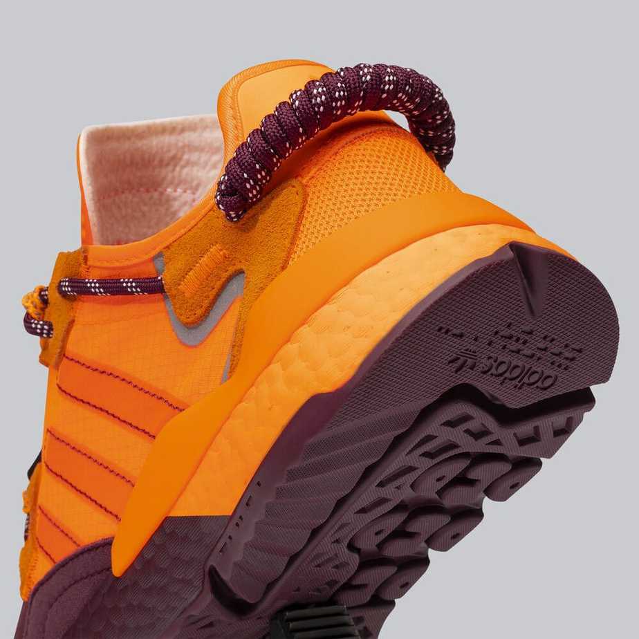 Official Look at Beyonce’s Ivy Park x adidas Nite Jogger “Maroon/Orange”