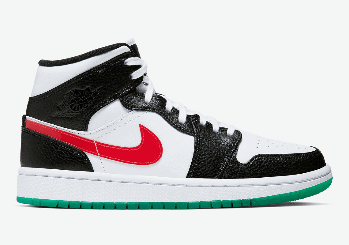 Air Jordan 1 Mid “Lucid Green” Available Now