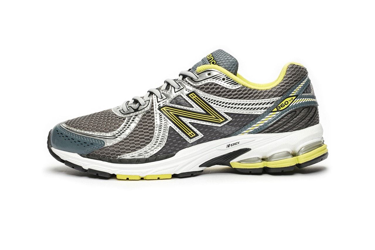 New Balance 860 V2 Grey Yellow Silver Black Release Information