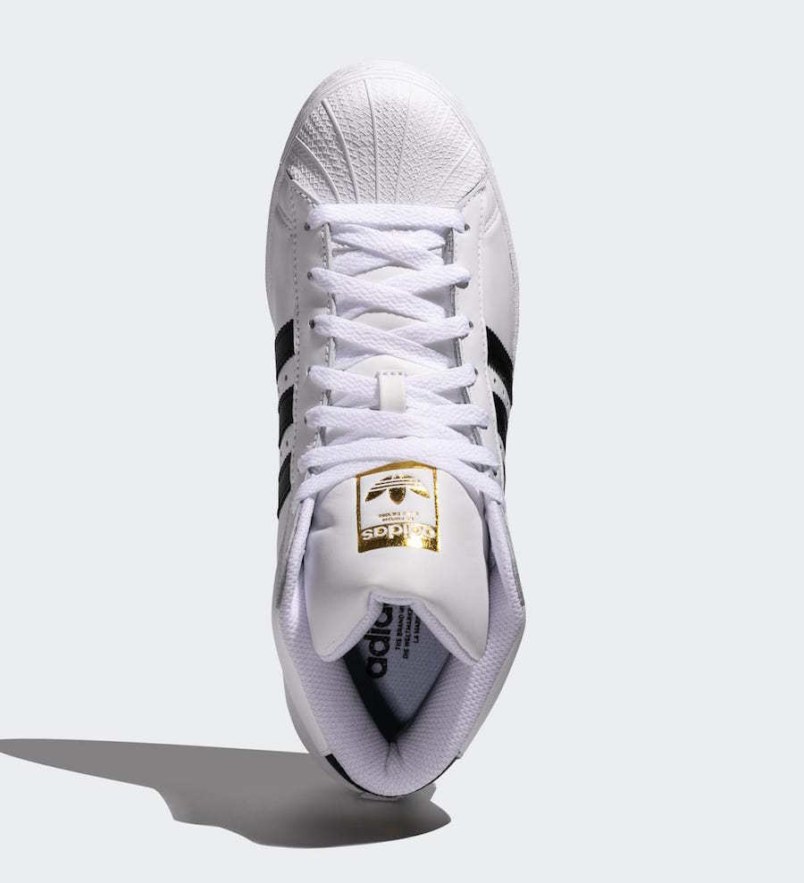 adidas Pro Model Og White Black Gold FV5722