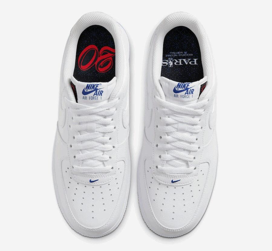 This Nike Air Force 1 Celebrates the NBA Playing in Paris