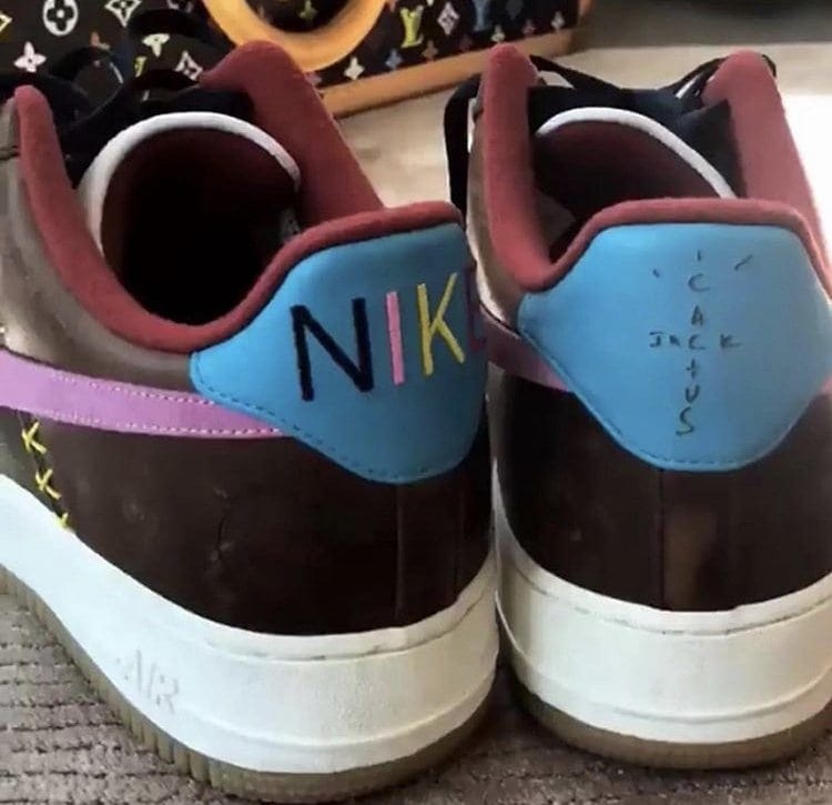 Another Travis Scott Nike Air Force 1 has Surfaced