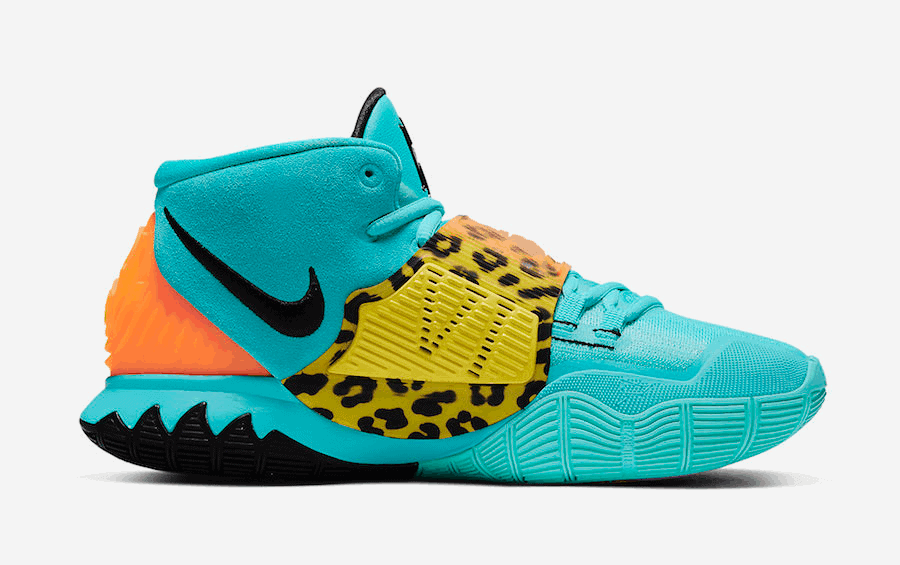 Official Look at the Wild Nike Kyrie 6 “Oracle Aqua”