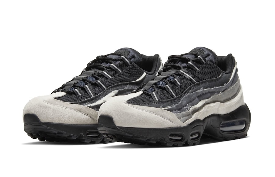 Comme Des Garcons Nike Air Max 95 Black Grey