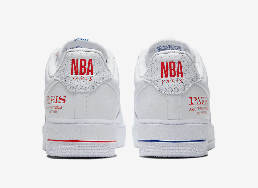 This Nike Air Force 1 Celebrates the NBA Playing in Paris