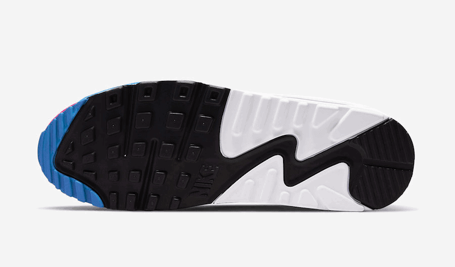 This Nike Air Max 90 Equipped with Colorful Suede