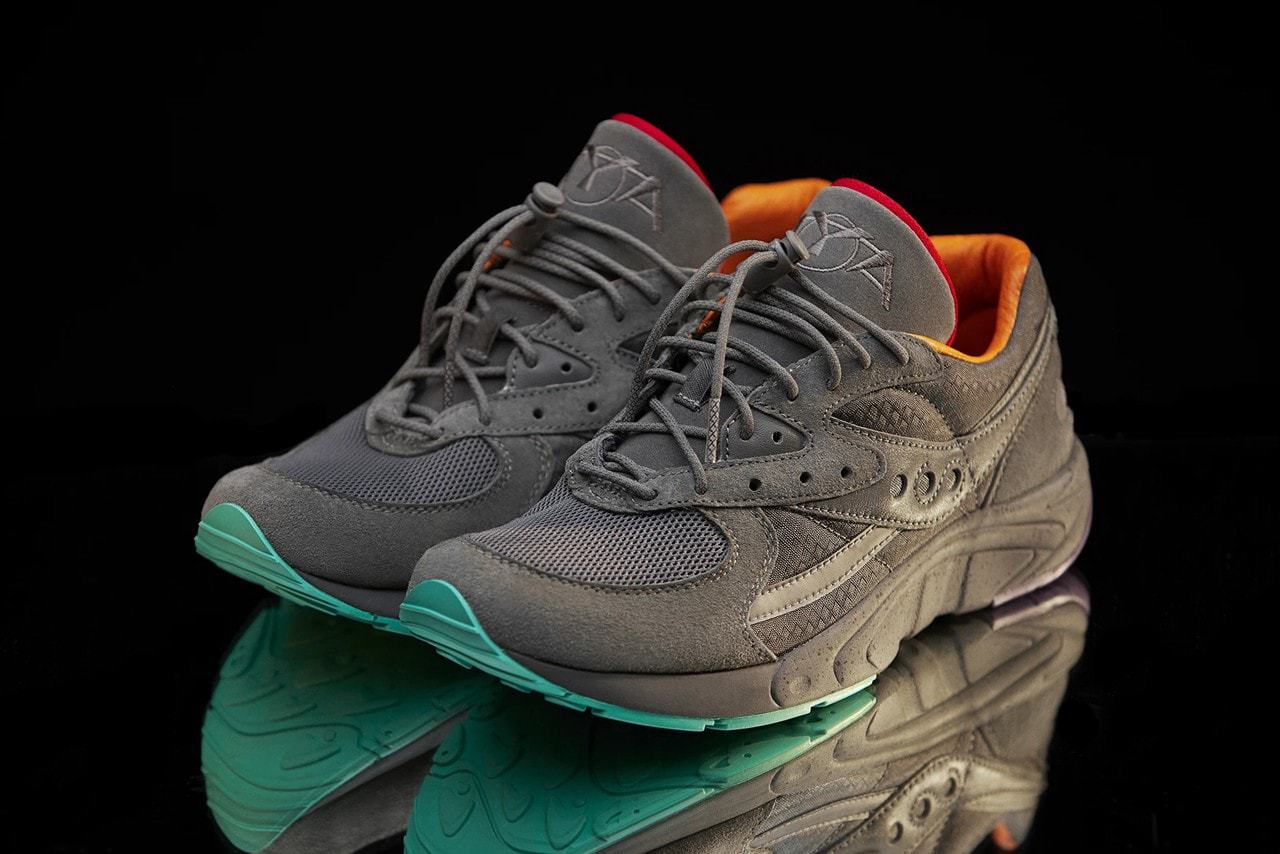 Raised By Wolves Saucony Aya Asphalt Jungle