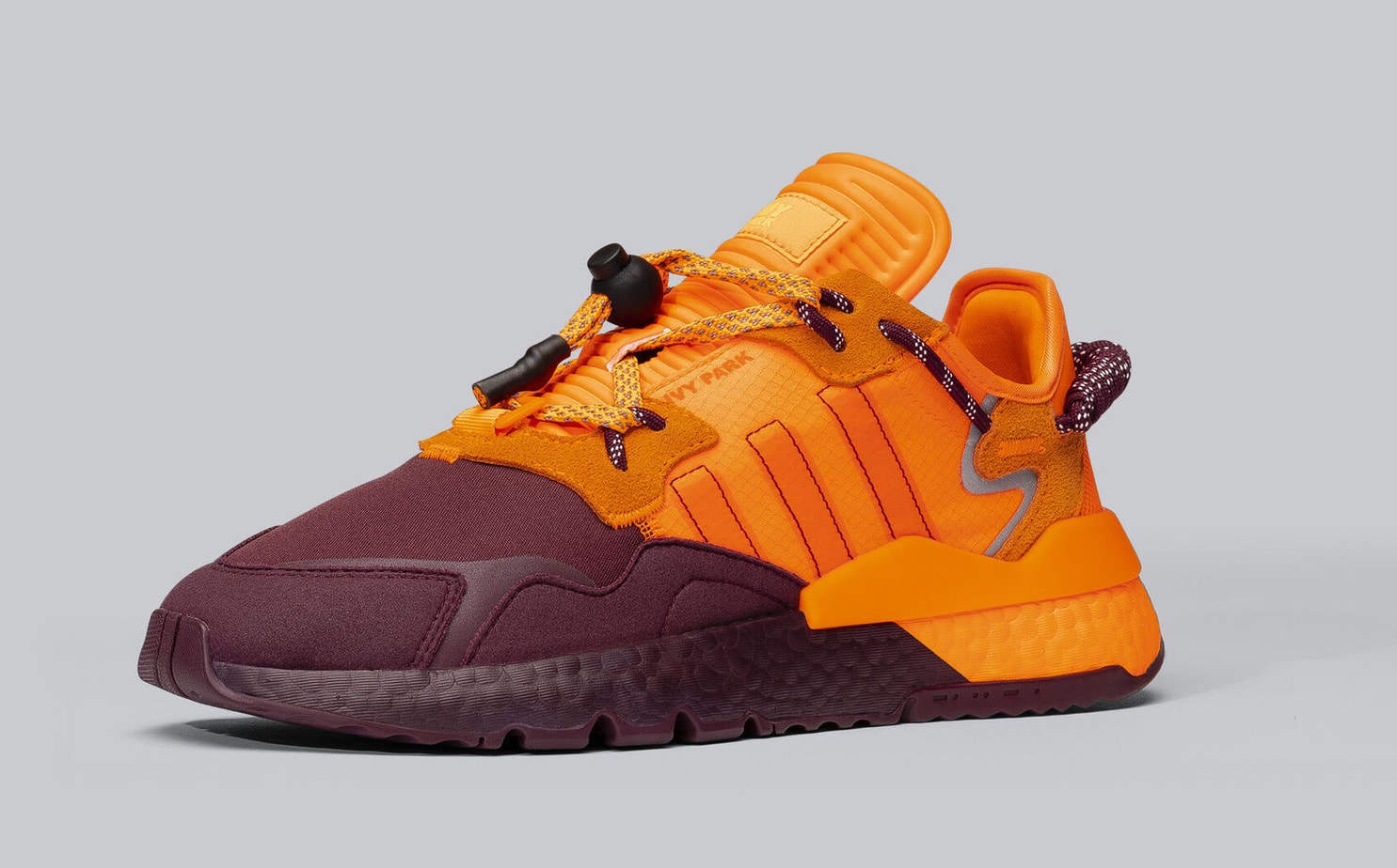 Official Look at Beyonce’s Ivy Park x adidas Nite Jogger “Maroon/Orange”