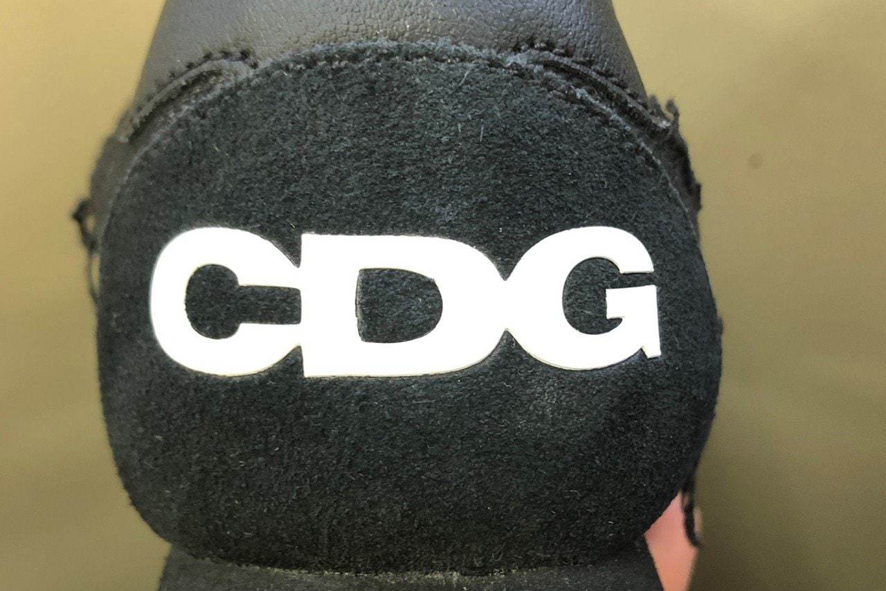 Comme Des Garcons Nike Waffle Racer Black Release Date Info
