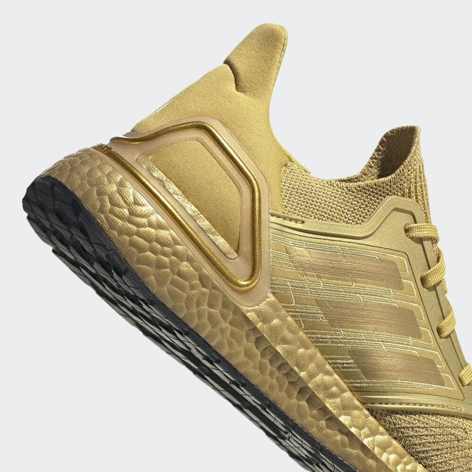 adidas Ultra Boost 20 "Metallic Gold" Arrives with a Luxurious Upper