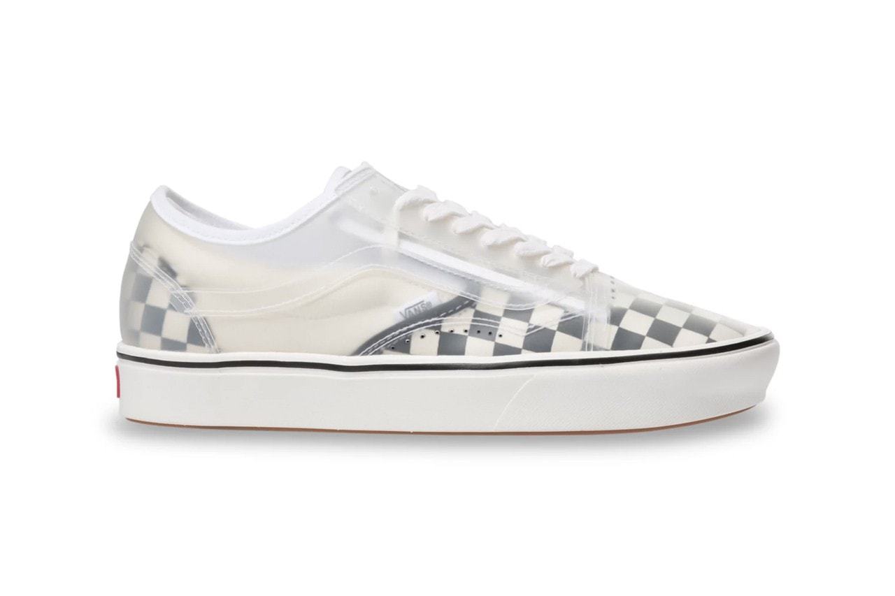 Vans Slip Skool Checkerboard Canvas True Navy Red Slip On Old Skool Hybrid