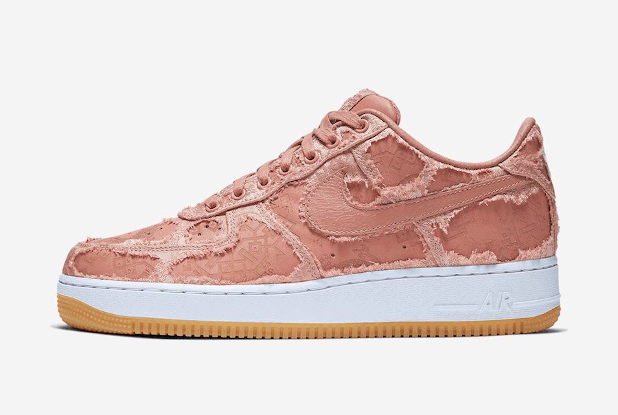 Official Images of the Clot x Nike Air Force 1 “Rose Gold”